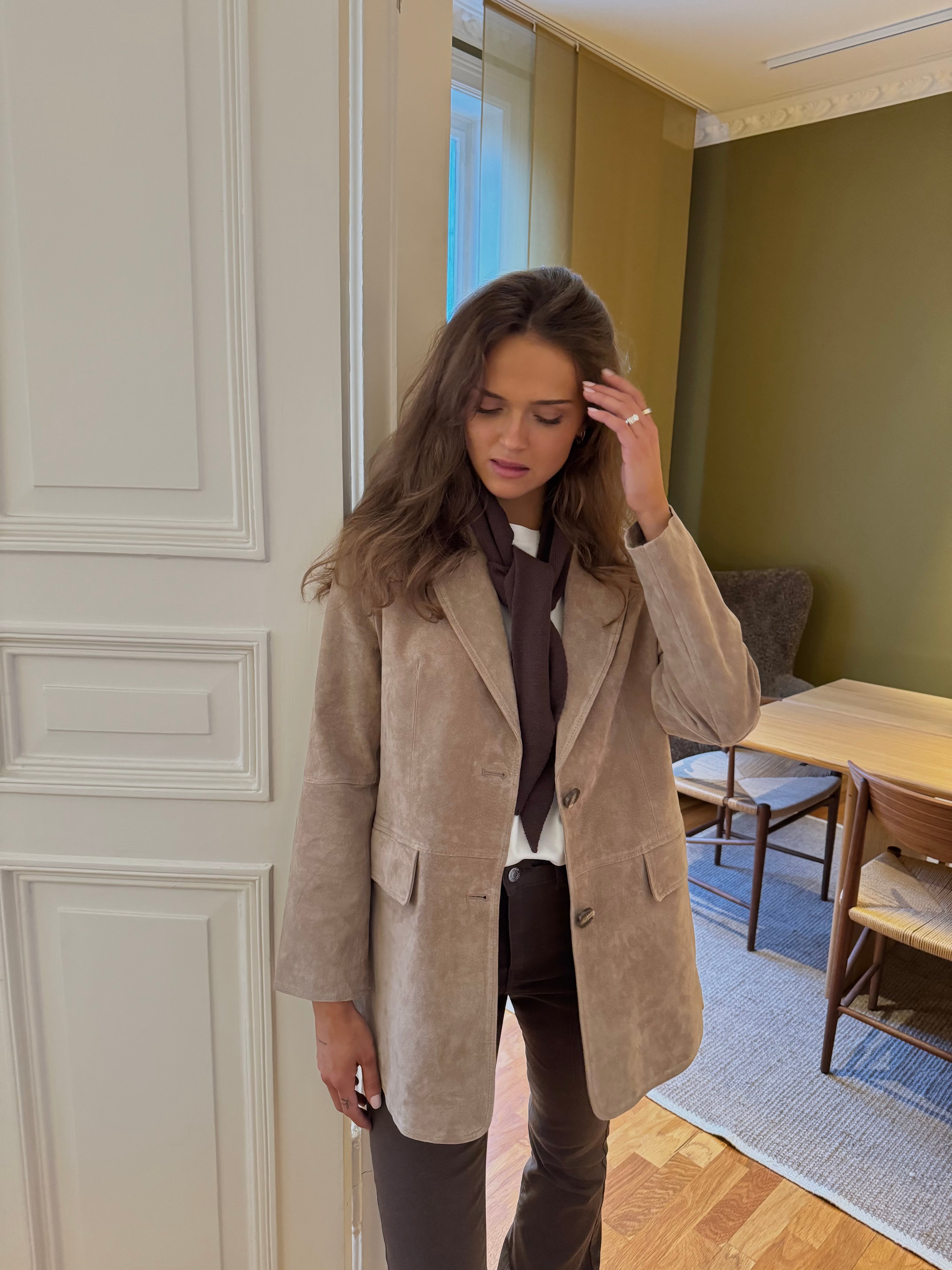 VMPERNILLE BLAZER - Silver mink